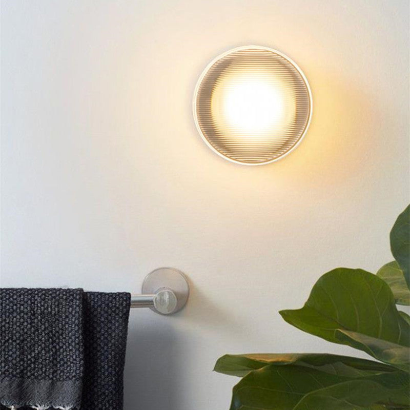 Veta Moderne Mini Kom Metalen Wandlamp Zwart/Goud Acryl/Metaal Woon/Eet/Studeerkamer