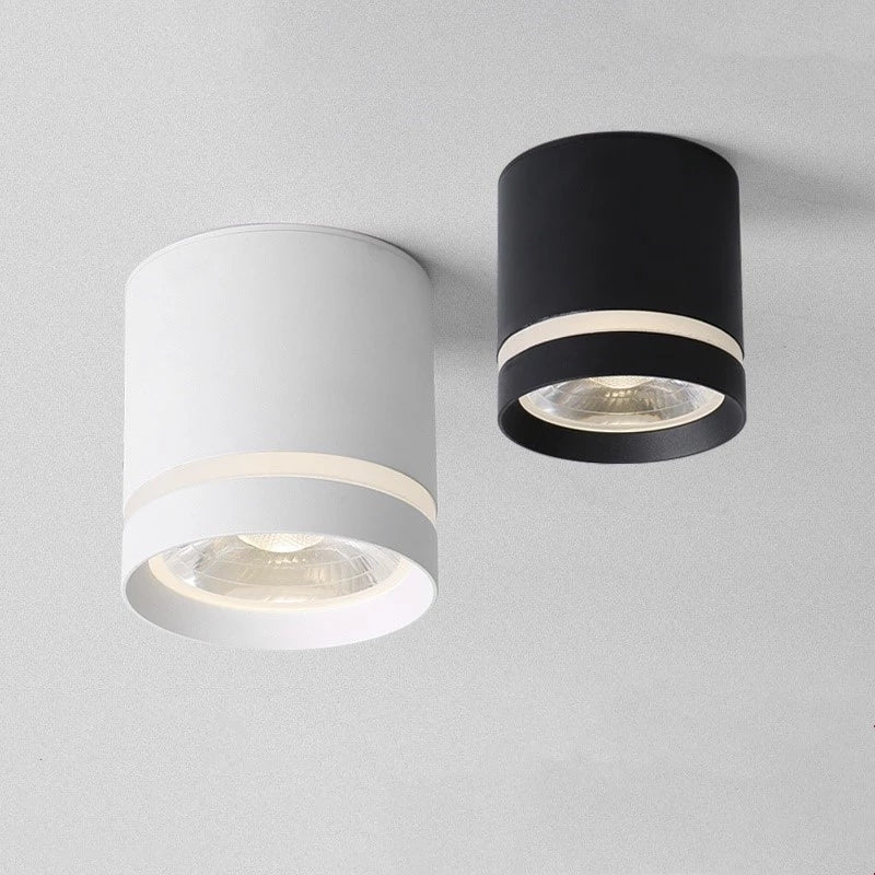 Freja Modern Design LED Plafondlampen Metaal Zwart Kantoor Slaap/Woonkamer