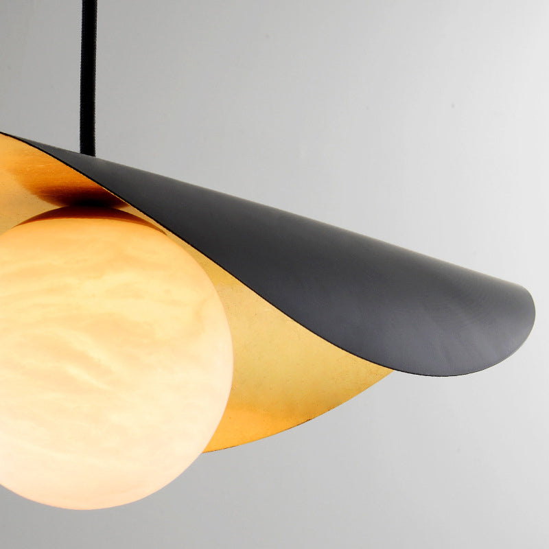 Eveline Vintage Design LED Hanglampen Metaal Marmer Keuken Eetkamer