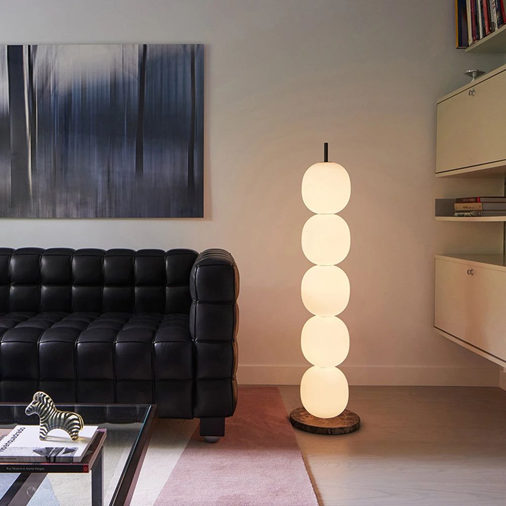 Valentina Ronde Moderne LED Vloerlamp Metaal Woonkamer Slaapkamer