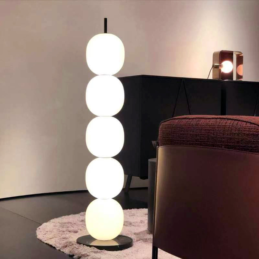 Valentina Ronde Moderne LED Vloerlamp Metaal Woonkamer Slaapkamer