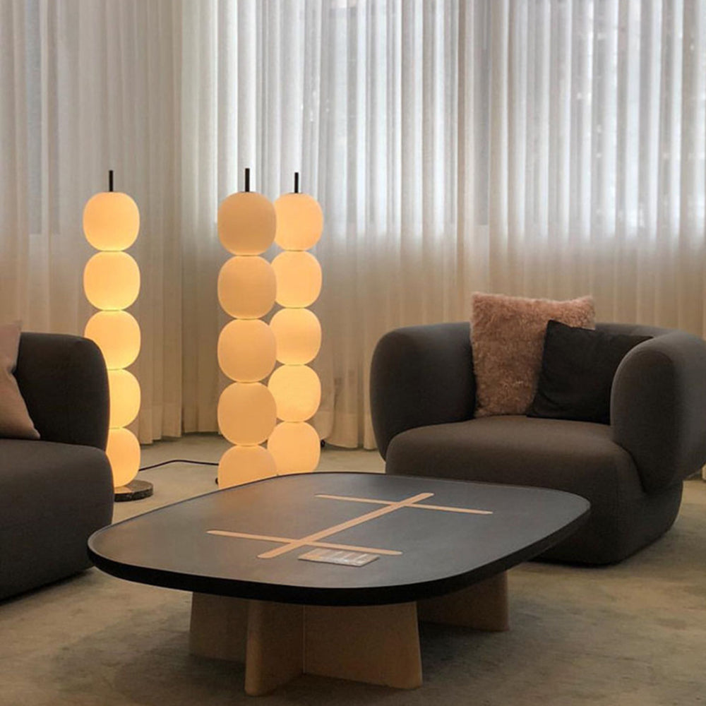 Valentina Ronde Moderne LED Vloerlamp Metaal Woonkamer Slaapkamer