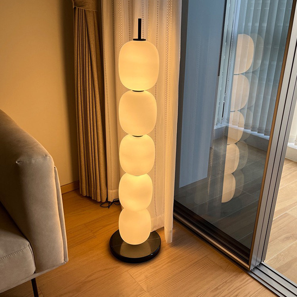 Valentina Ronde Moderne LED Vloerlamp Metaal Woonkamer Slaapkamer