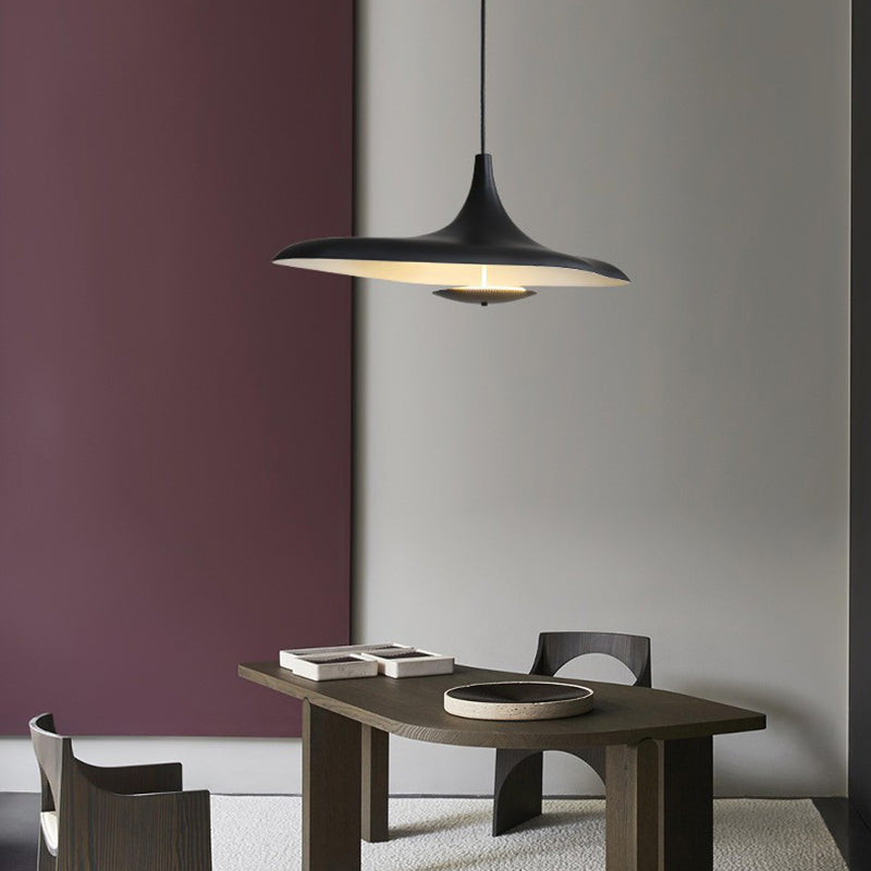 Carins Moderne Creatieve LED Hanglamp Zwart/Wit Hars Woonkamer