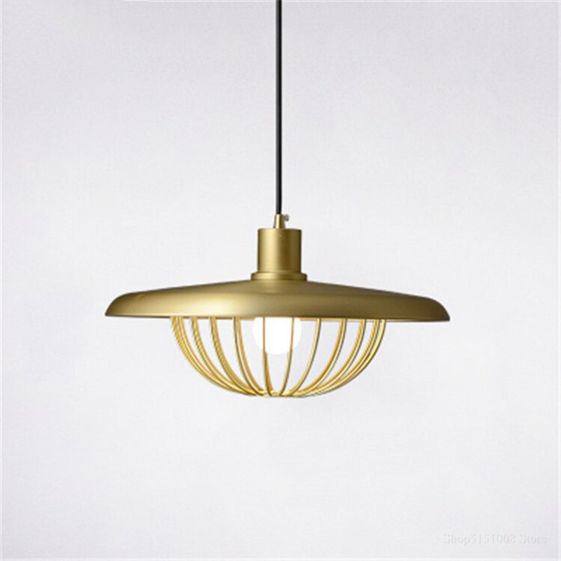 Cairns Modern LED Hanglamp Goud/Bruin/Grijs/Bruin/Hout Metaal Woonkamer