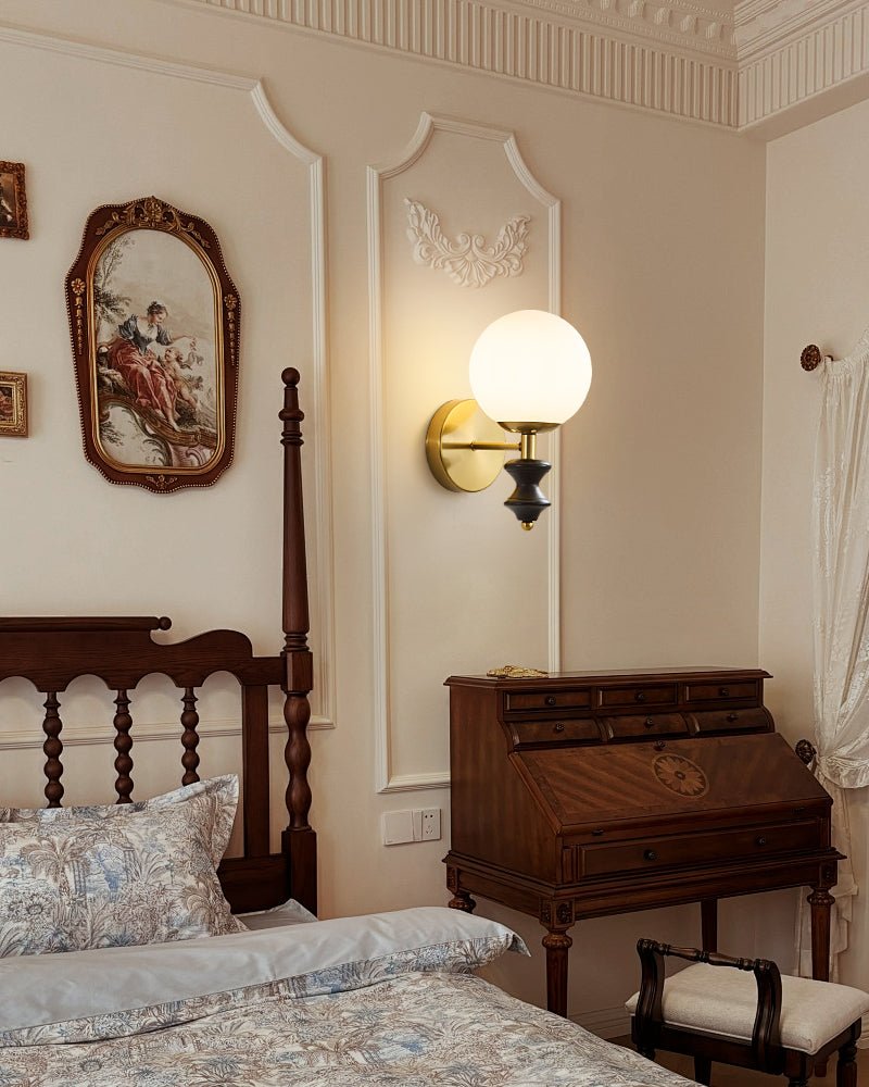 Kios bollen wandlamp