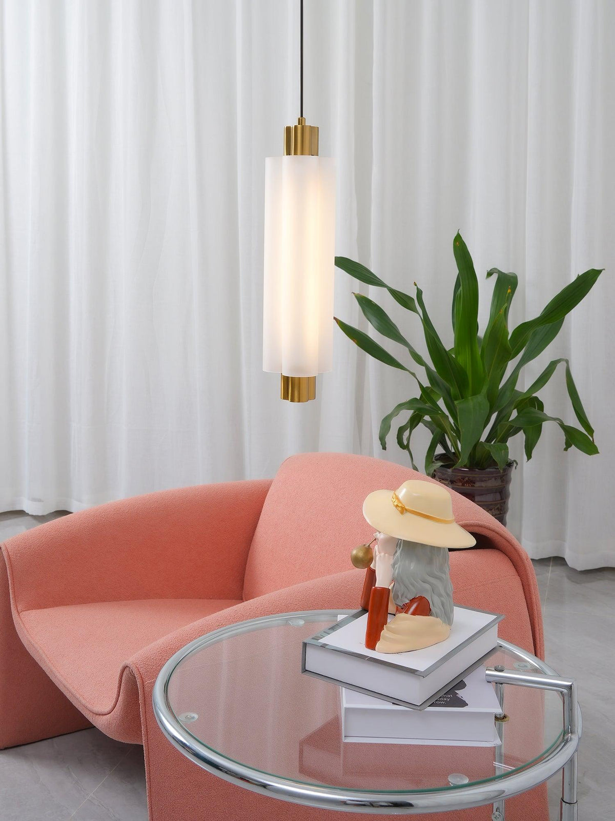 Nirarira acryl industriële hanglamp