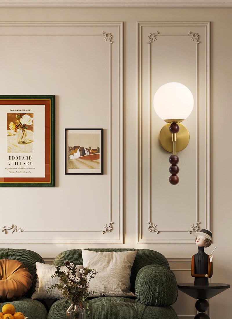 Blendor bollen wandlamp