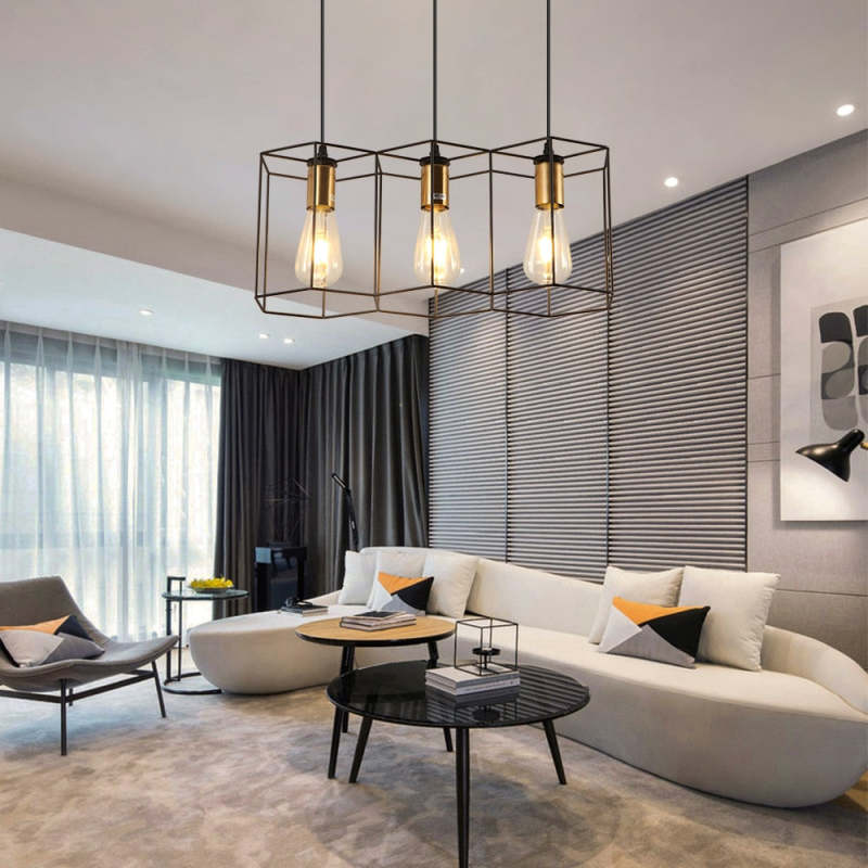 Bouvet Vintage Design LED Hanglampen Metaal Eetkamer Slaapkamer