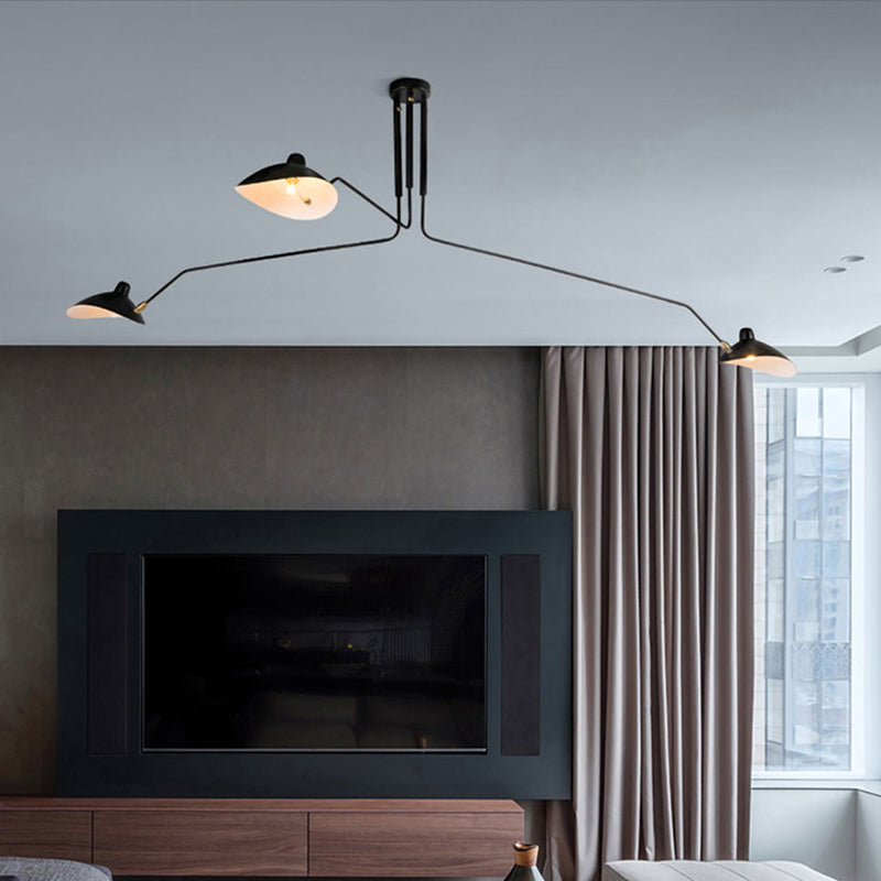 Schmitt Design LED Hanglampen Zwart Metaal Woonkamer Slaapkamer