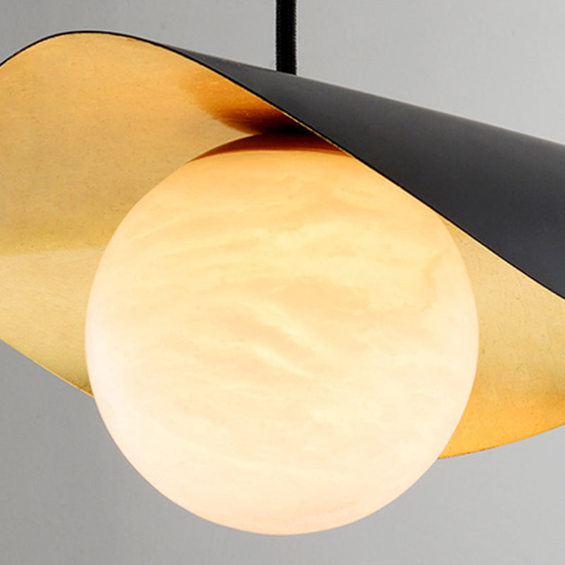 Eveline Vintage Design LED Hanglampen Metaal Marmer Keuken Eetkamer
