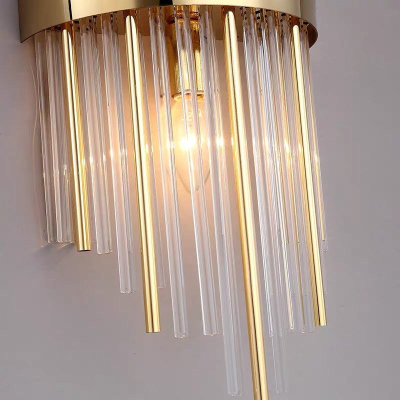 Crystal Design Wandlamp Goud Acryl/Metaal Woonkamer/Dinerkamer