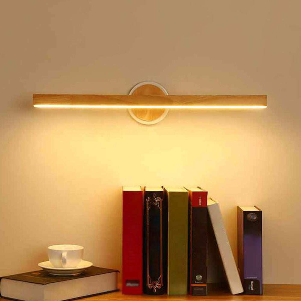 Ozawa Design Lineair Cirkel Wandlamp Houten Badk/Woonkamer