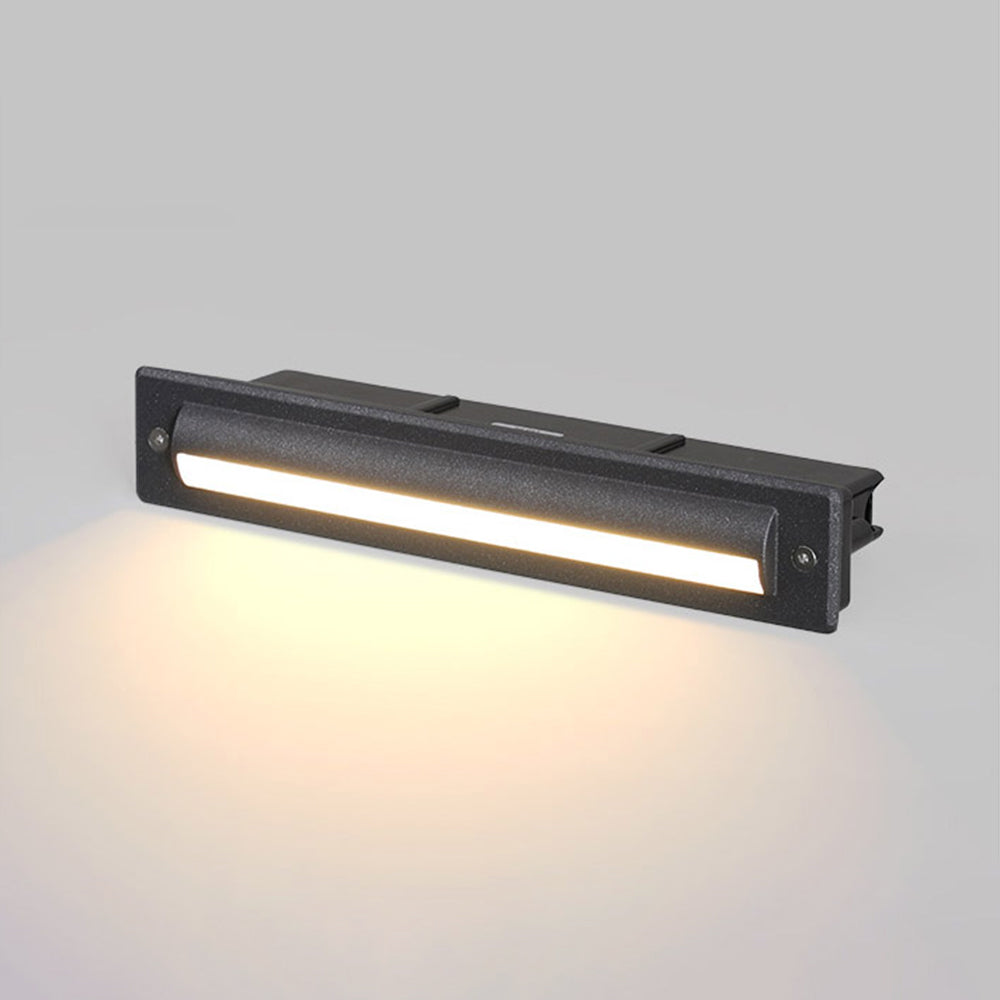 Orr Moderne LED Wandlamp Zwart Metaal/Acryl Buiten Trappenhuis