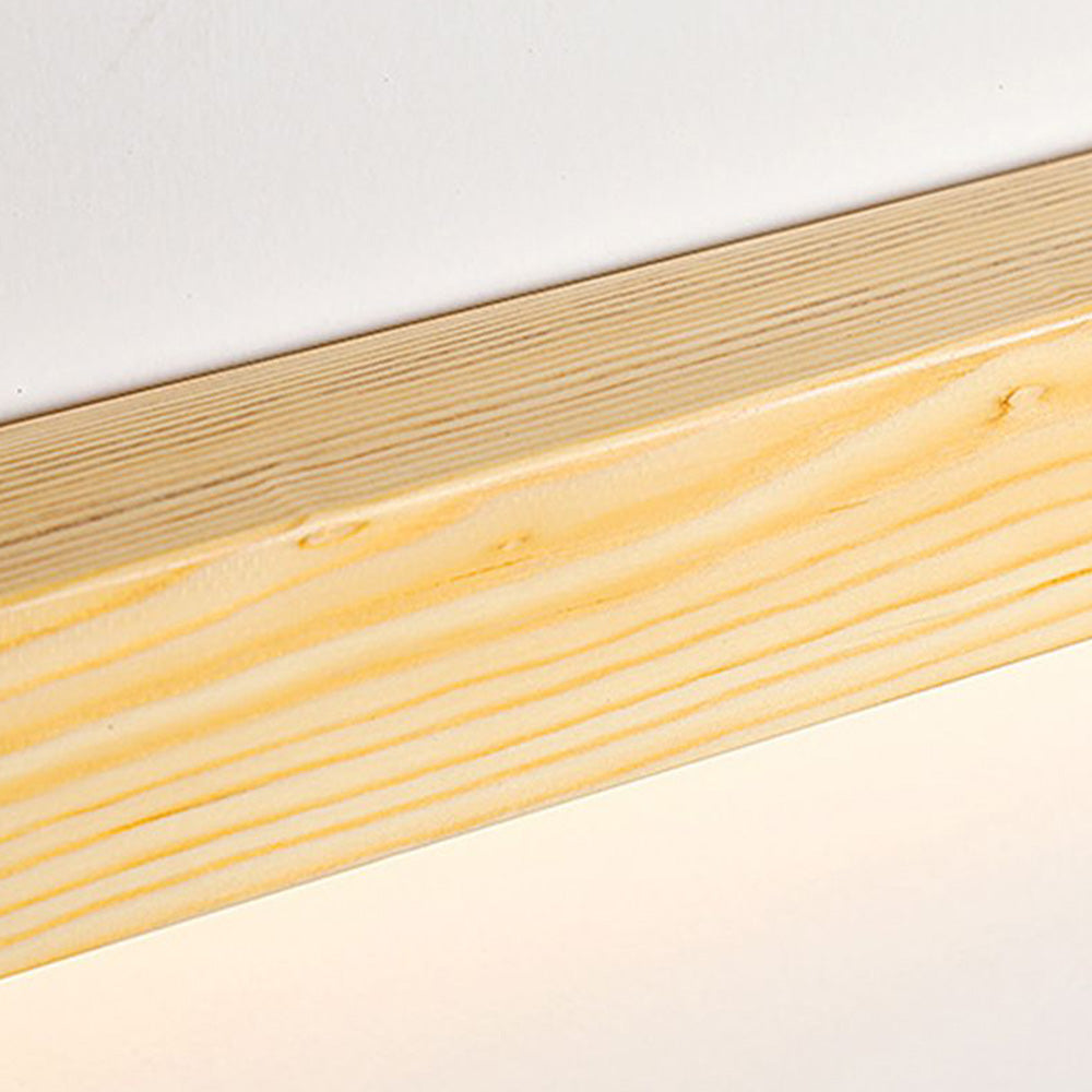 Ozawa Moderne LED Wandlamp Bruin Hout Metaal Woonkamer Eetkamer