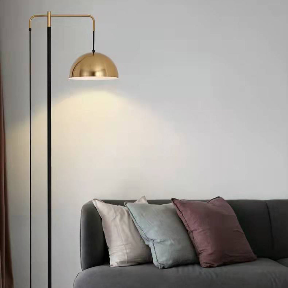 Carins Vintage LED Vloerlamp Zwart Metaal Woonkamer Slaapkamer