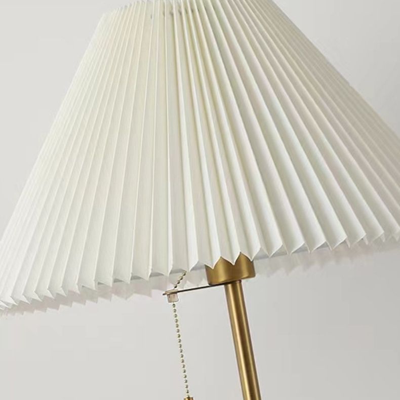 Ozawa Moderne Design LED Geplooide Vloerlamp Metalen Stoffen Eetkamer/Woonkamer