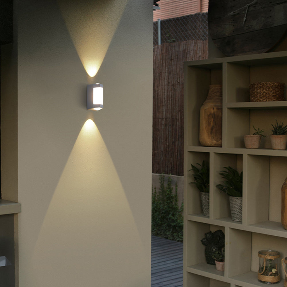 Orr Moderne Design LED Buiten Plafondlamp Metaal Acryl Buiten