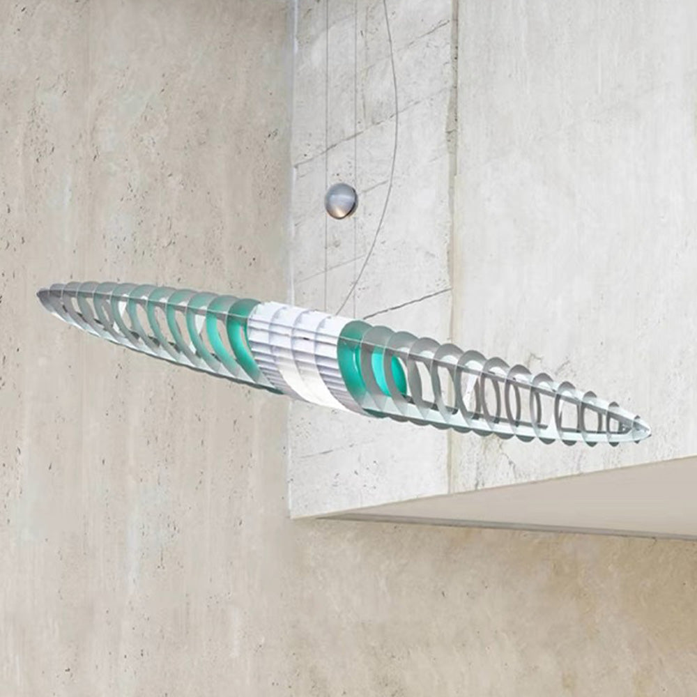 Eveline Moderne Roestvrij Staal Hanglamp 4 Kleuren Metaal Slaapkamer