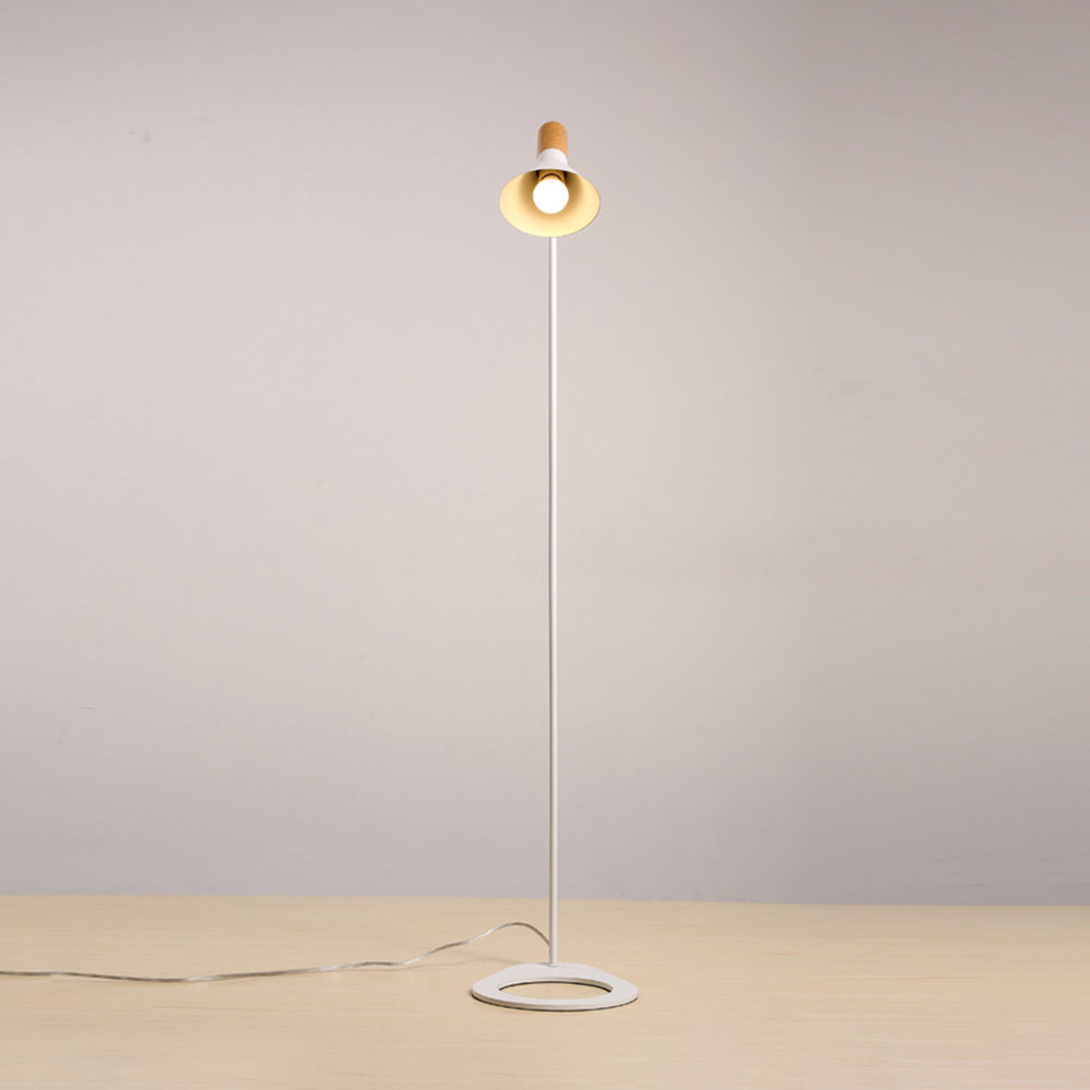 Carins Moderne LED Vloerlamp Zwart Wit Metaal Eetkamer Slaapkamer