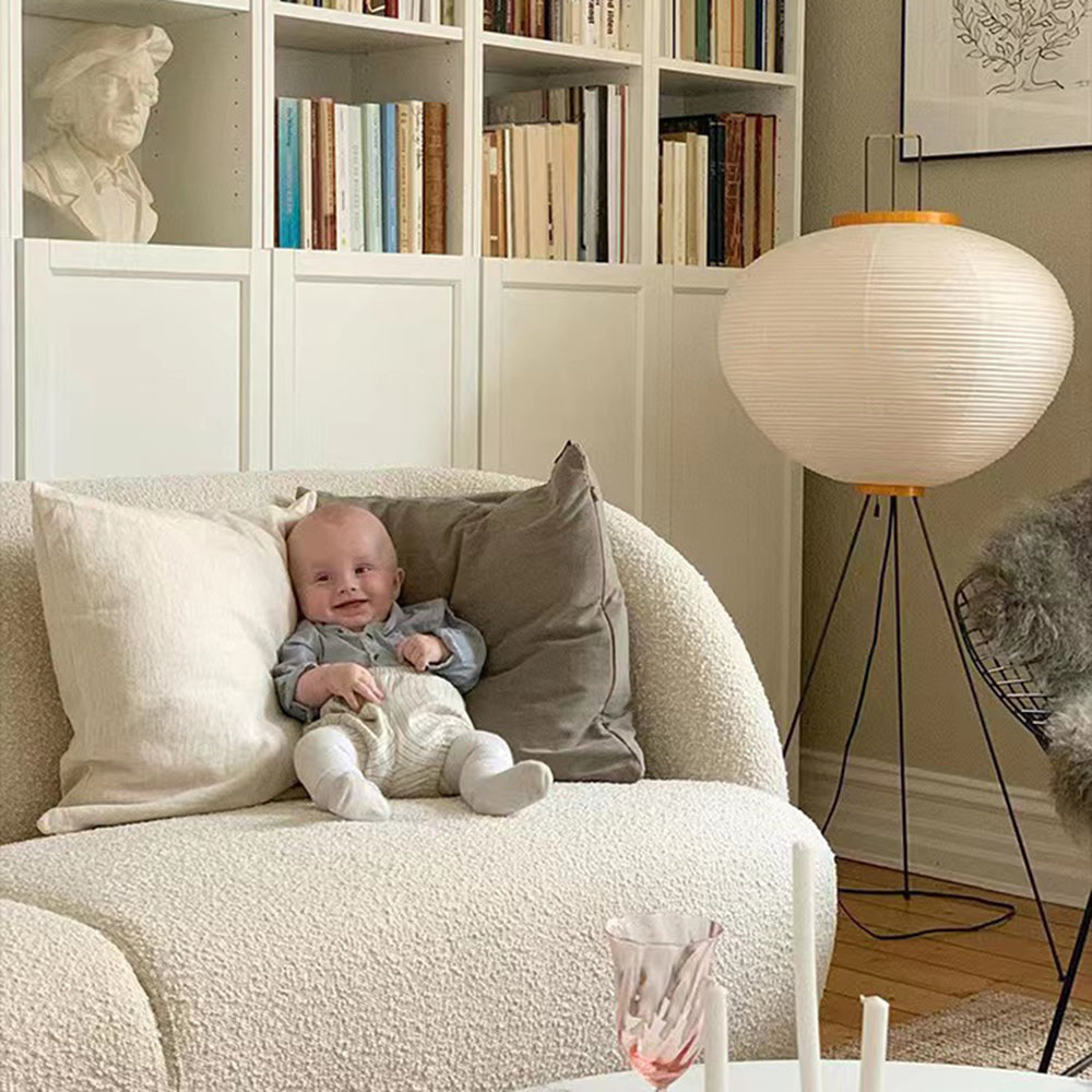 Renée Minimalistische LED Vloerlamp Zwart Metaal Eetkamer Woonkamer