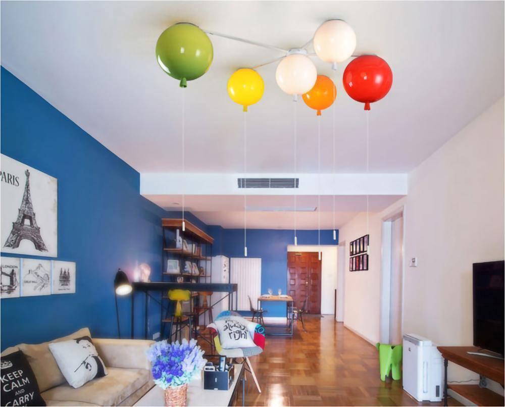 Elaron hanglamp ballonvorm speels