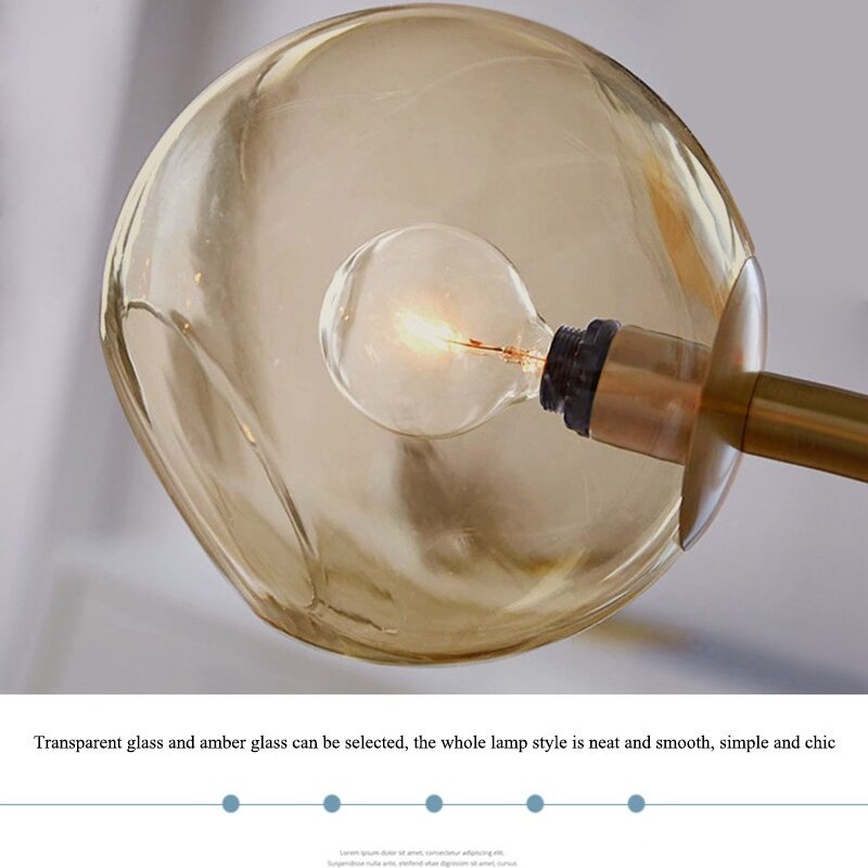 Valentina Ronde LED Hanglampen Zwart Goud Metaal Glas Woonkamer