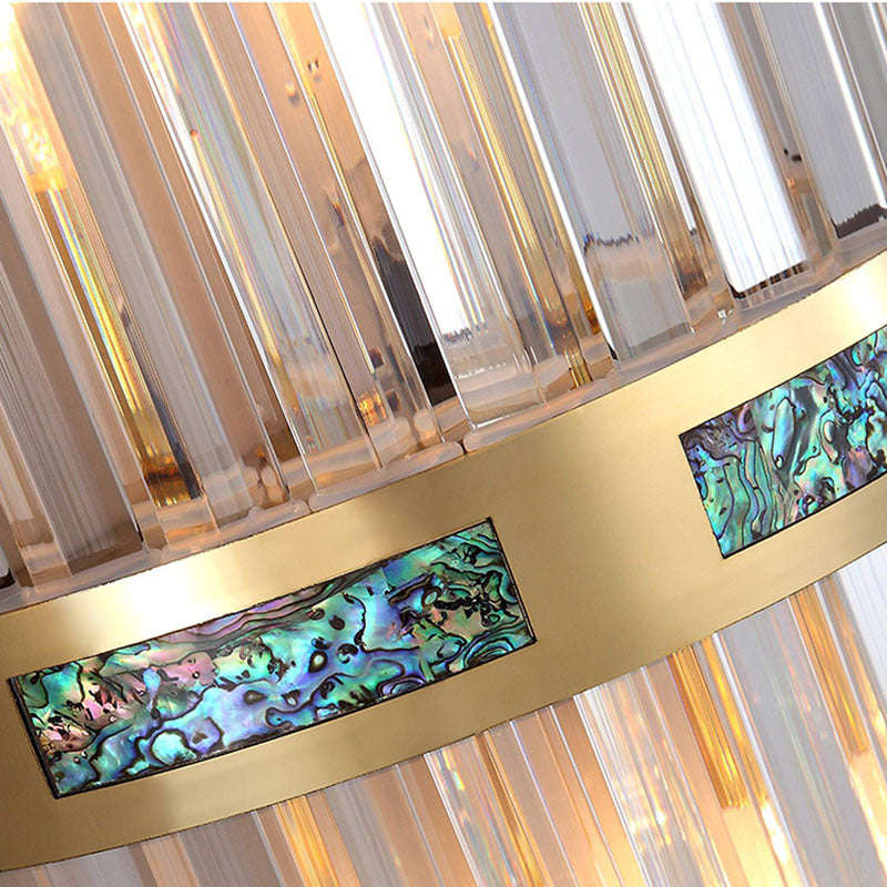 Crystal Design Wandlamp Goud Acryl/Metaal Woonkamer/Dinerkamer
