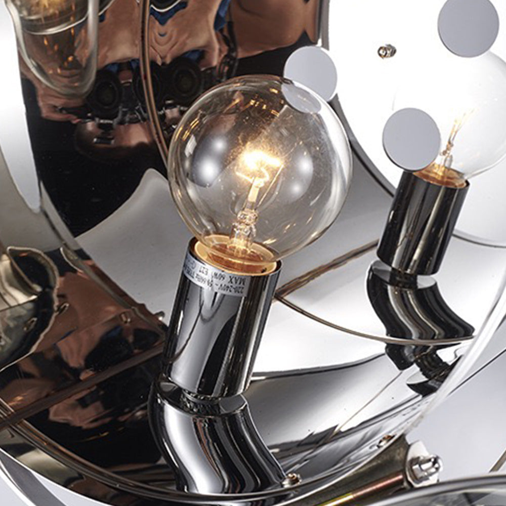 Salgado Kleine Ronde LED Vloerlamp Zwart Metaal Eetkamer Woonkamer