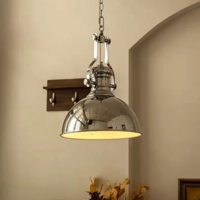 Alessio Industriële LED Hanglampen Chroom Metaal Woon/Bedkamer