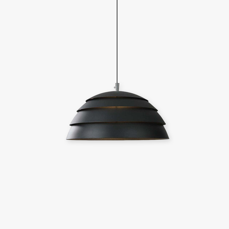 Nazifa Ronde LED Hanglampen Wit Zwart Metaal Eetkamer Slaapkamer