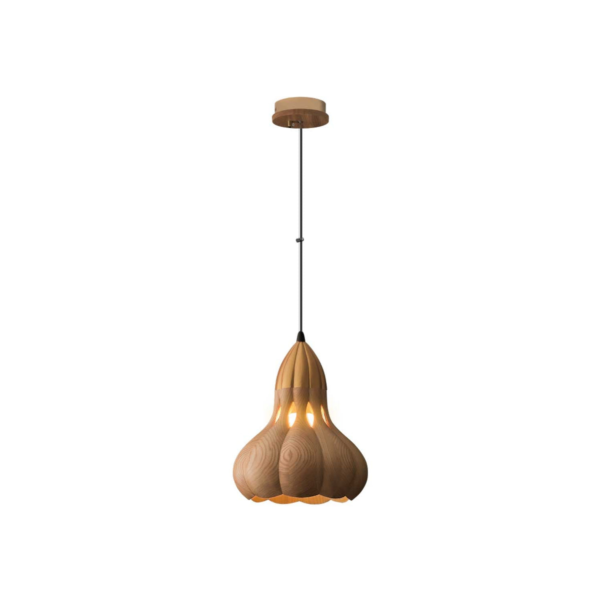 Arraeion individuele creativiteit hanglamp van hout