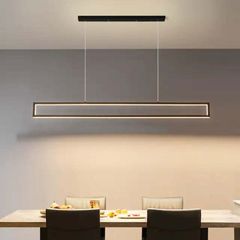 Edge Industriele Design LED Hanglamp Zwart Wit Metaal Eetkamer