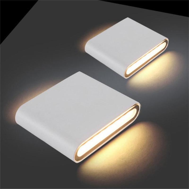 Orr Moderne LED Wandlampen Wit Zwart Acryl Metaal Tuin Hal