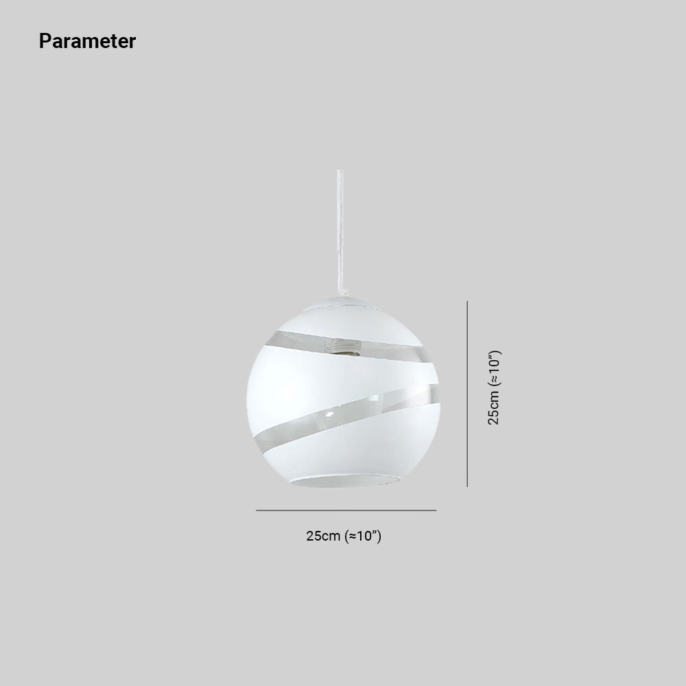 Valentina Moderne Design LED Hanglamp Globe Slaapkamer Woonkamer