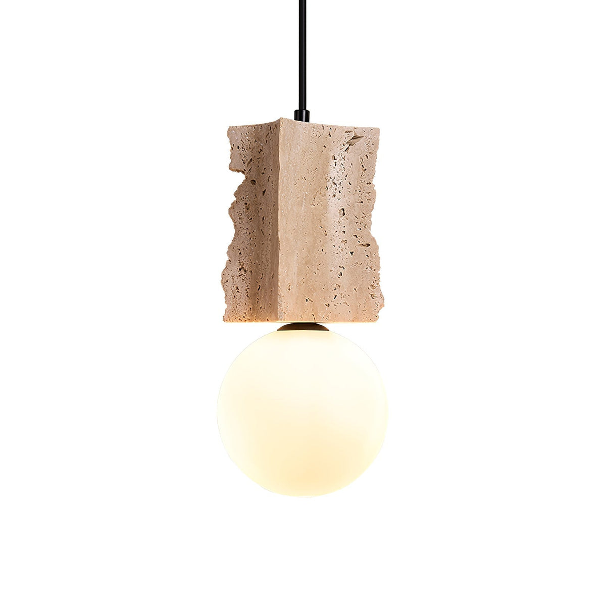 Travertin Raw Edge hanglamp