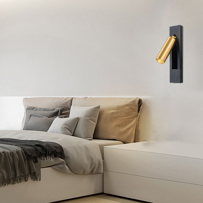 Orr Moderne Design LED Wandlamp Zwart  Goud Metaal Slaapkamer