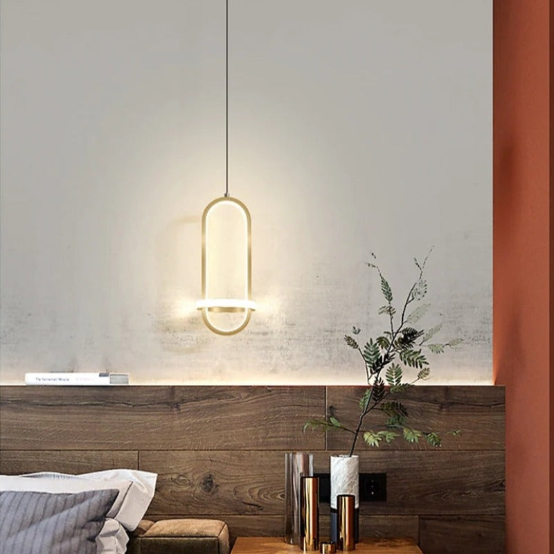 Nyla Moderne Design Minimalistische Hanglamp Voor Slaapkamer Metaal