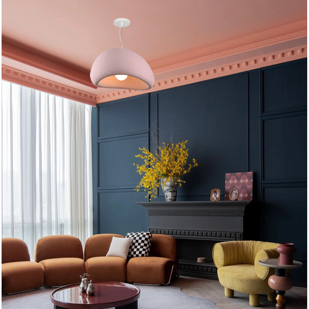 Byers Design LED Hanglamp Metaal/Acryl Grijs/Wit/Roze/Blauw Slaap/Eet/Woonkamer