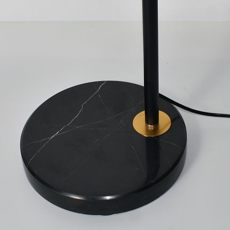 Eryn Moderne LED Vloerlamp Grijs Groen Geel Metaal Stof Woonkamer