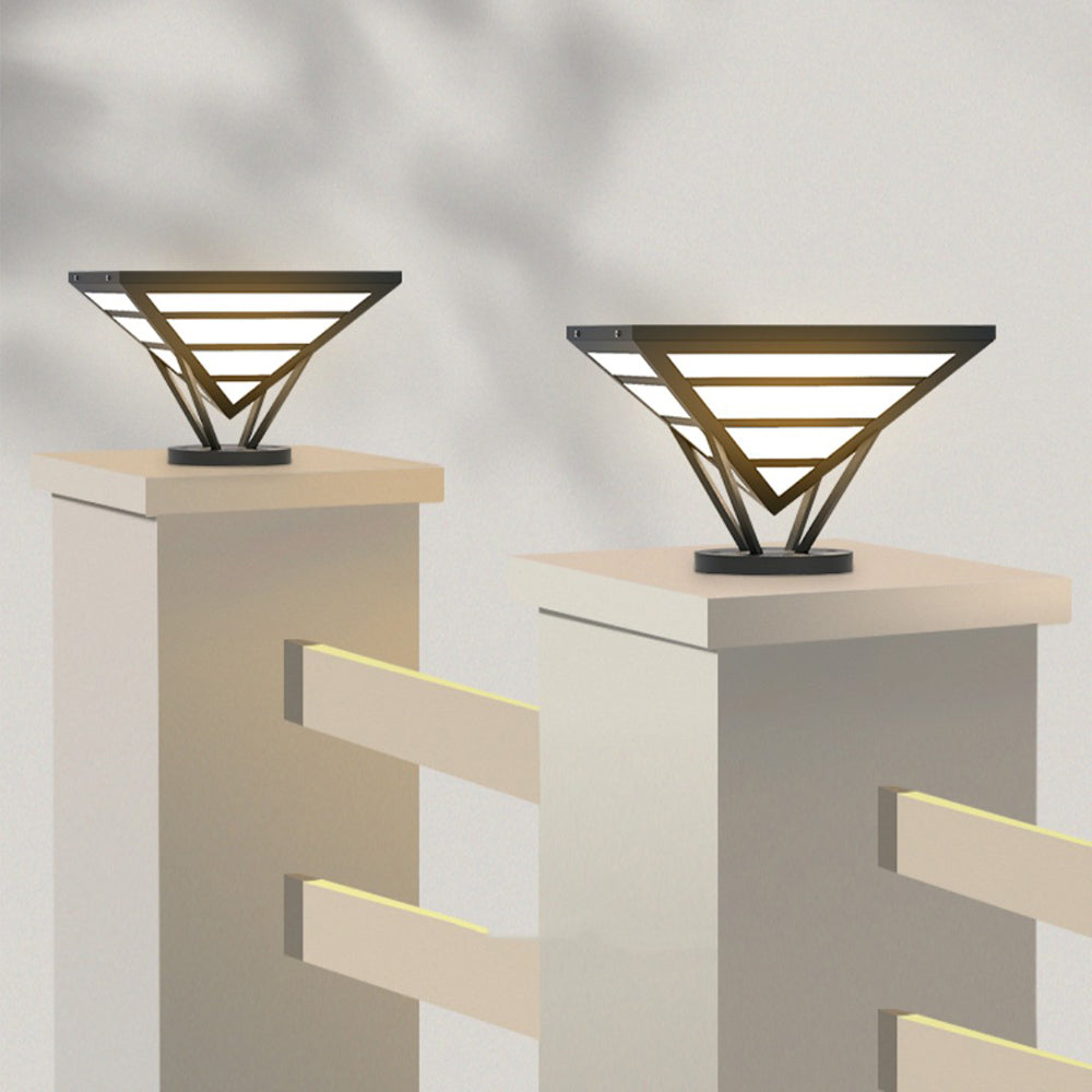 Riley Moderne Kleine Design LED Buitenlamp Metaal Zwart Buiten