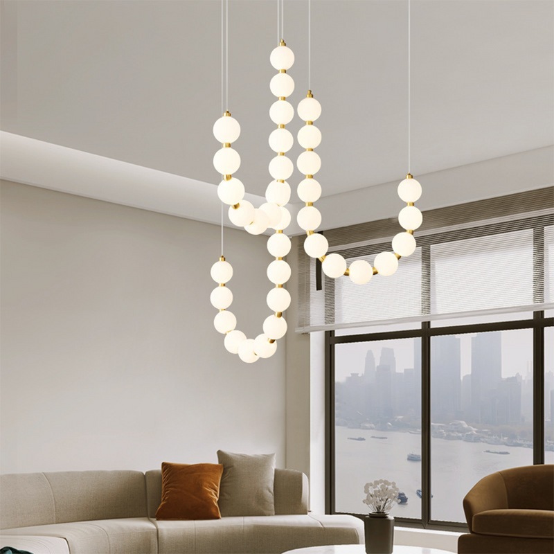 Valentina Luxe Metaal Acryl Kroonluchters Woonkamer