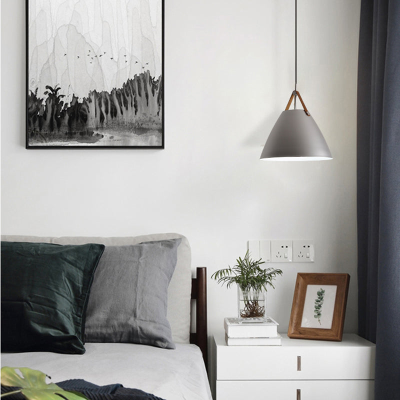 Carins Moderne Design LED Hanglamp Metaal Gary/Swart/Wit Woonkamer/Eetkamer