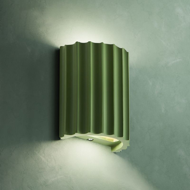Orr Moderne Design LED Wandlamp Oranje Hars Woonkamer Keuken