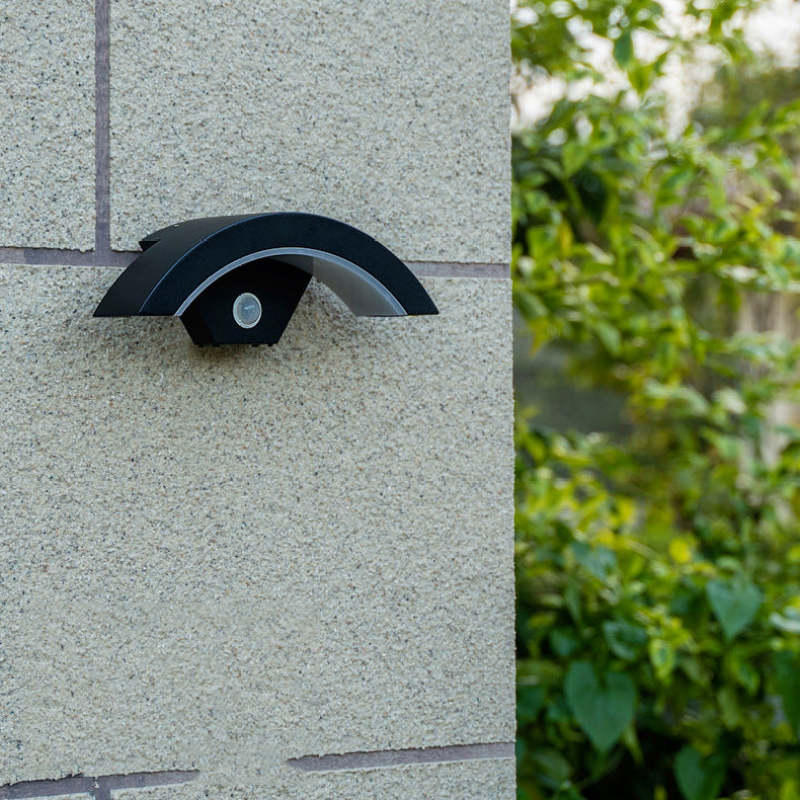 Orr Design LED Wandlampen Zwart Metaal Acryl Tuin Hal Buiten