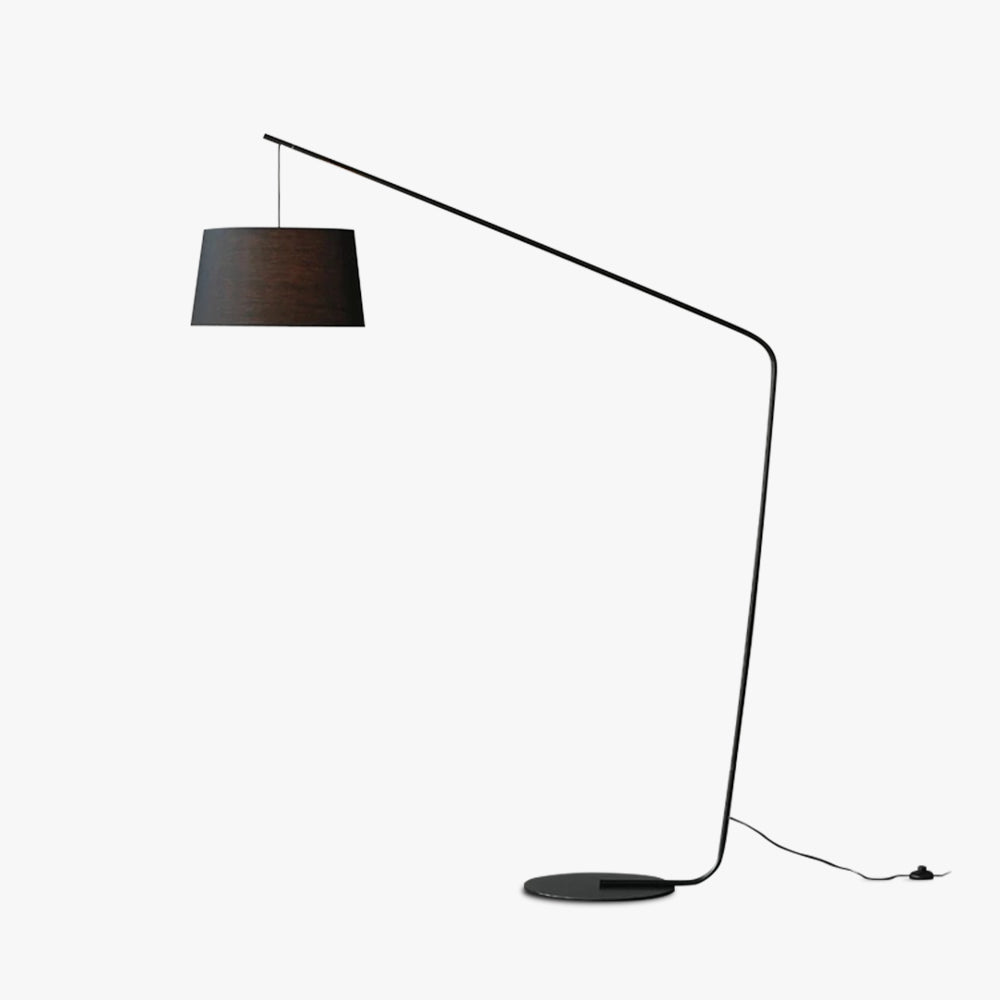 Salgado Grote LED Vloerlamp Zwart Metaal Slaapkamer Woonkamer