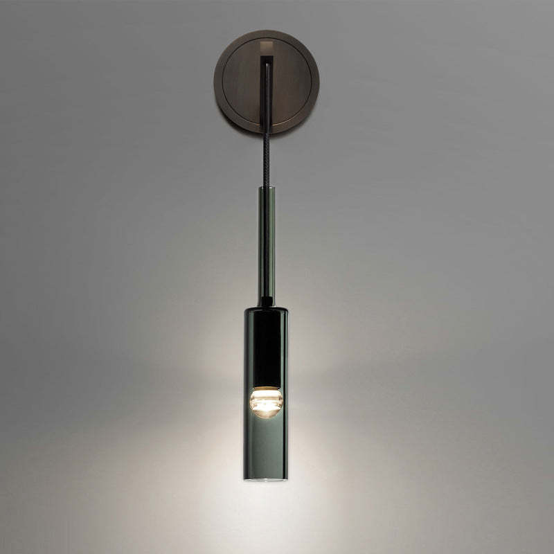 Sanna Kleine LED Hanglampen Wandlampen Zwart Glas Metaal Eetkamer