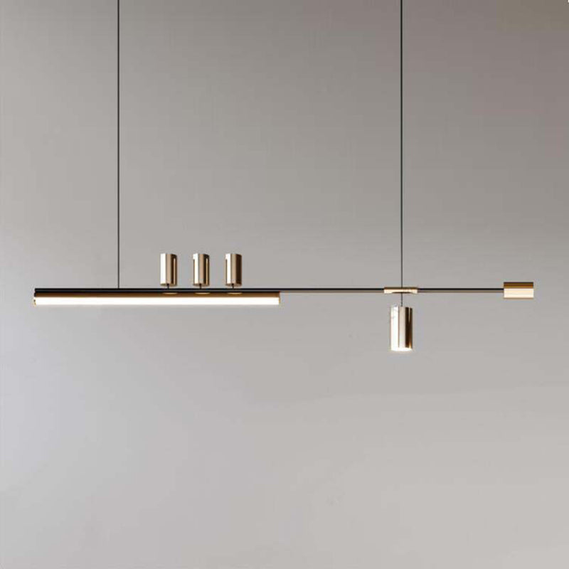 Edge Industriele LED Hanglamp  Metaal Acryl Woonkamer Eettafel