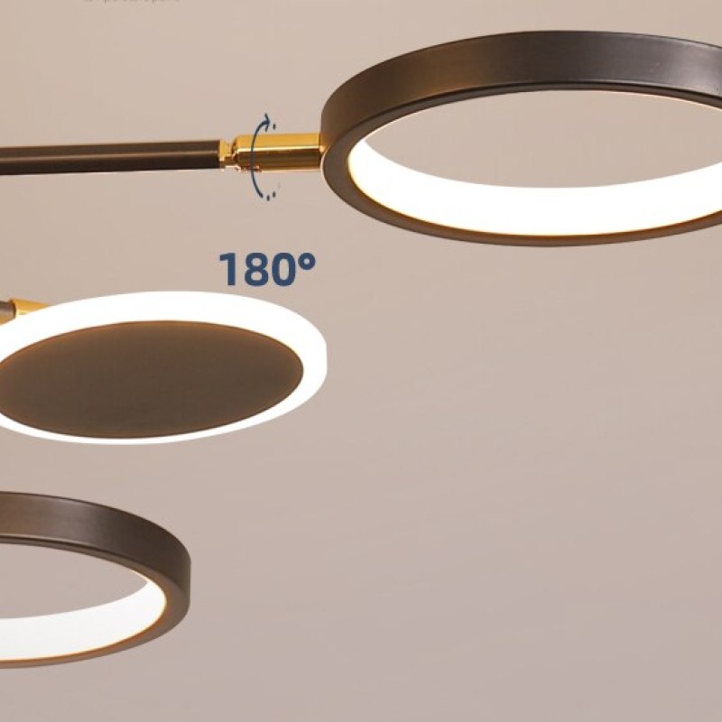 Sienna Ronde LED Hanglampen Metaal Eetkamer Slaapkamer Woonkamer