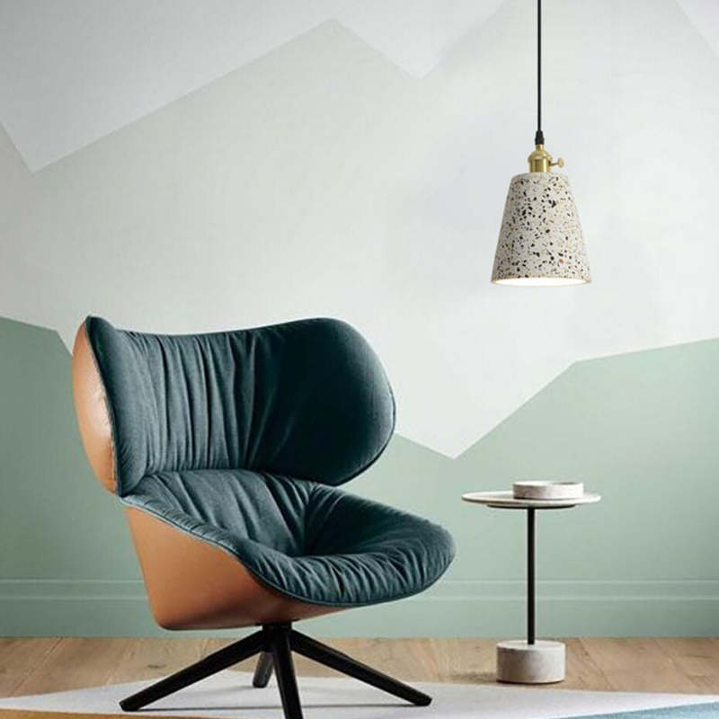 Nazifa Ronde Design LED Hanglampen Metaal Steen Keuken Eetkamer